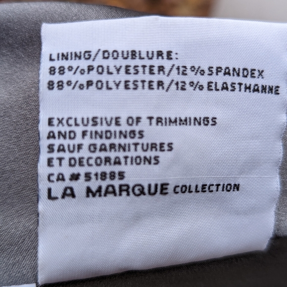 Lamarque Leather Jacket Womens Moto Gray Taupe Long Sleeve Zippers Knit Side - Picture 9 of 11